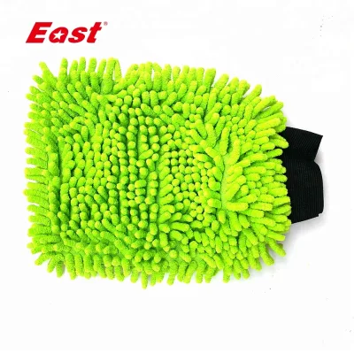 EAST PP & Chenille Car Washing Mitt with Dust Removal 44x7cm