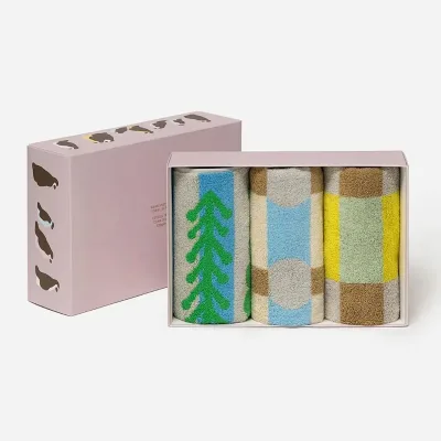 Wholesale Custom Cookie Gift Box Drawer Style Leaf Print Food Grade Cardboard Pastry Packaging Box Factory OEM