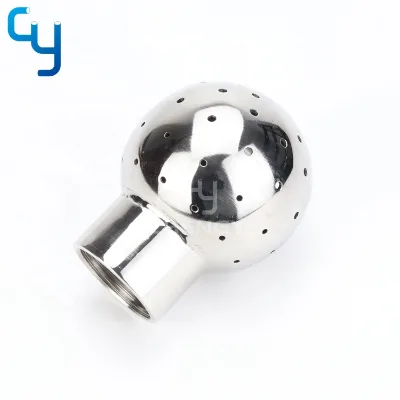 Stainless Steel Fixed Tank Cleaning Spray Ball with Internal Thread Connection