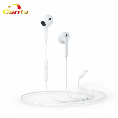 Wired Headphones for Apple Iphone 15 Phone Line-Control with Earphone Bluetooth Headset Lightning