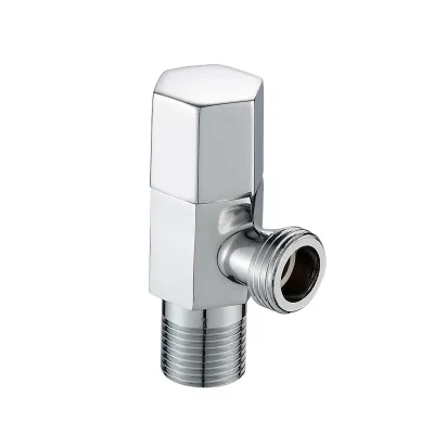 New Design Wholesale Brass Cartridge Triangle Valve Wash Basin Angle Valve for Toilet
