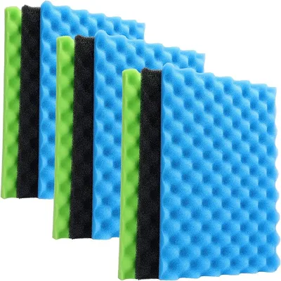 Factory Direct Reusable Washable Durable Fish Tank Filter Foam Pad Sponge Filters with Customizable Size & 3-Month Warranty