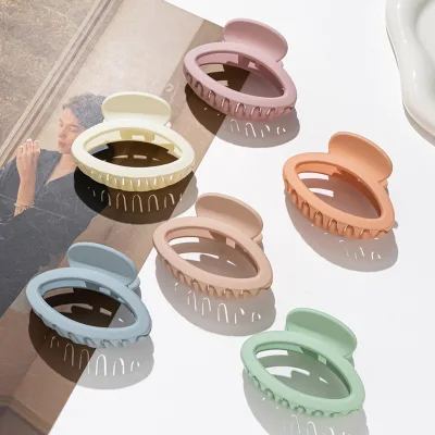 Custom Fashion Acrylic Hair Clip Hair Clips and Elastic Bands Small Hair Claws for Women