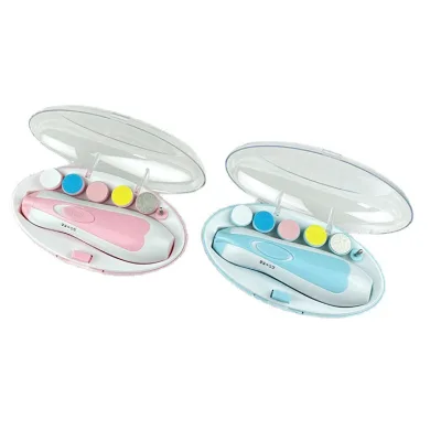 Adjustable Speed Baby Electric Nail Sharpener Portable Nail Care Kit Multi-functional Sanding Kit Nail Trimmer Kit