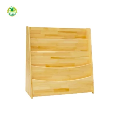 Solid Wooden Book Shelf(QX-203B)/children Bookcase/childrens Bookshelf