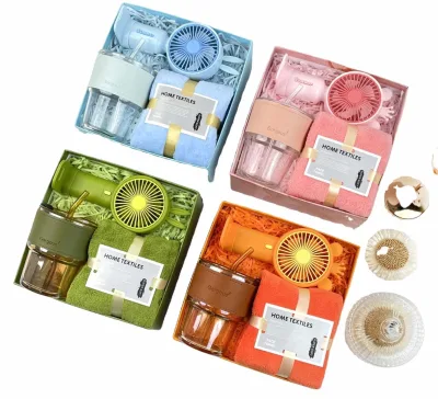New Custom Mug Towel Set Women Birthday Gift Set Christmas Souvenir Wedding Favors for Guests Return Gift Unique for Ladies
