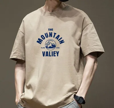 Cotton T-Shirt for Men Boy Custom Men's T Shirt Short Sleeves Cotton Men's T-Shirts