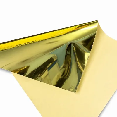 Wholesale Gold Self Adhesive A4 Scratch Off Sticker Labels Cut As You Like 8.5 X 11 Inch
