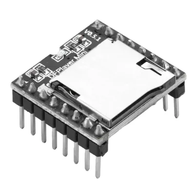 Mini MP3 Player Module MP3 Voice Decode Board Supporting TF Card U-Disk IO Serial Port AD