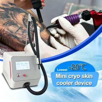 2026 Desktop Cold Air Skin Cooling Machine for Laser Treatment Device Cold Air Skin Cooling System Home Commercial Use