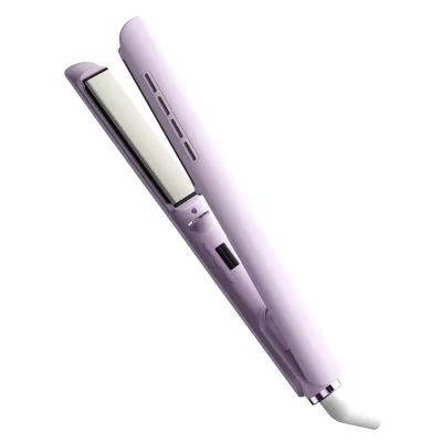 Factory Private Mode High Quality Hair Styling Tools Hair Straightener and Curler Professional Titanium 2 in 1 LCD Electric