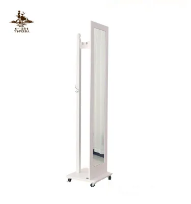 Popular Morden Simple Design Flooring Wood Mirror Standing Dressing Mirror