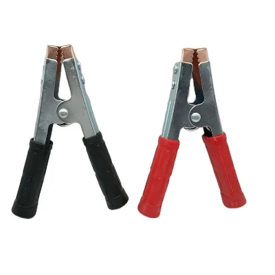 100A Copper Plated Battery Crocodile Clamps Alligator Clips Electrical test Connectors