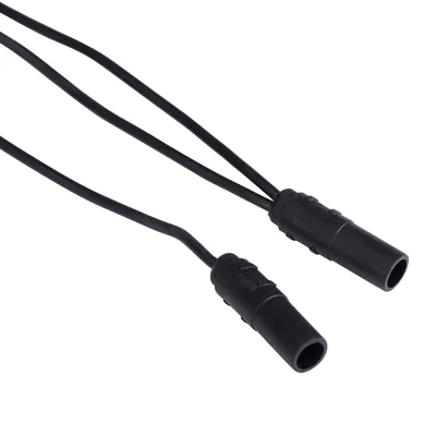 Black Single Female Pigtail Wiring Harness for .180 Bullet