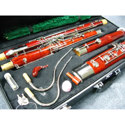 Maple Bassoon Silver-plated Keys Key of C Bassoon
