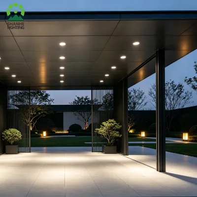 IP65 Rate Housing Aluminum High lm LED Downlight10W 15W 24W Spotlight Led for Hotel Bath Room Balcony Veranda Recessed OutDoor