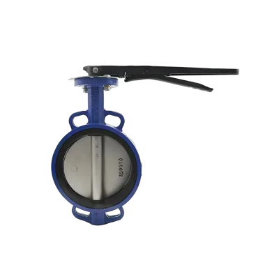 Linggong D71X DN40-1200 Manual Ductile Iron Butterfly Valve Extended Lowered Elastic Seat Flange Flexible Sealing Water 1 Year