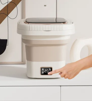 6/9L Small Household Portable Washing Machine Multi-functional Washing Machine in One Dormitory Artifact