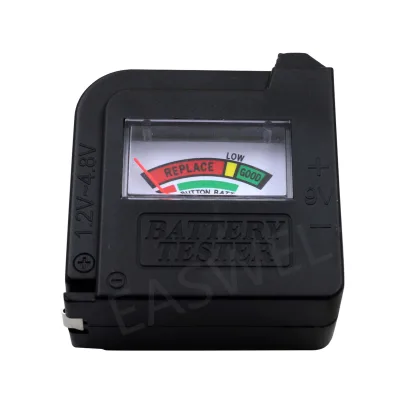 Universal AA/AAA/C/D/18650/9V/1.5V Button Cell Battery Volt Tester Checker