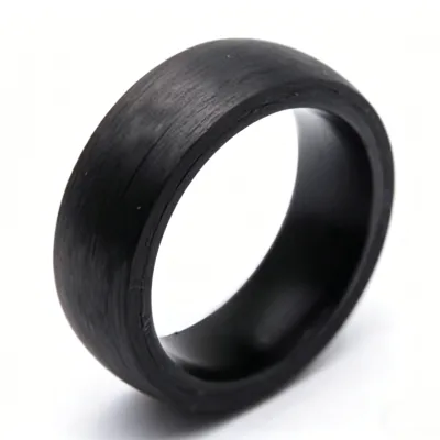 High Quality Men Carbon Wedding Rings