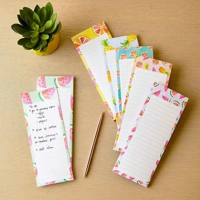 Custom Print Customized Size Weekly Planner Memo Sheets Pad for Shopping to Do List