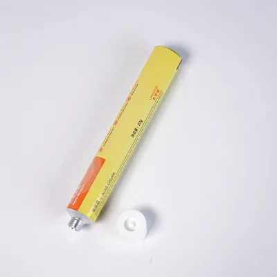 D30mm 100ml Cosmetic Tube Aluminium Easy Open End Toothpaste Aluminium Plastic Tube With Screen Printing Packaging