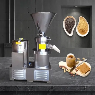 Colloid Mill Grinder Machine for Nuts & Soybean Butter Maker Small Capacity Household Use 220V/380V 7.5W