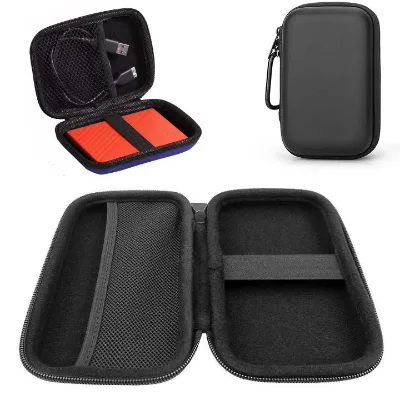 Factory Custom Hard Shell EVA Digital Tools Storage Case Travel Electronics Gadgets Box Kit Power Bank USB Charger Organizer Bag