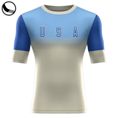 Compression Blank Rash Guard Shirts