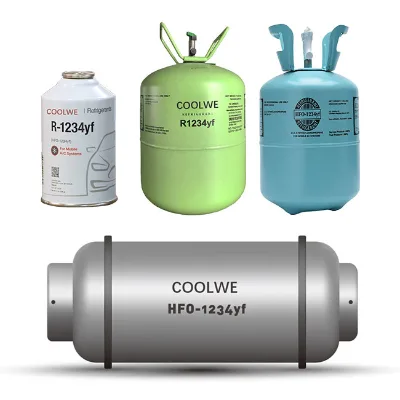 High Purity HFO Refrigerant Gas R1234yf REACH for New Automotive Air Conditioner Gas R1234yf CE Real Factory Direct Supply