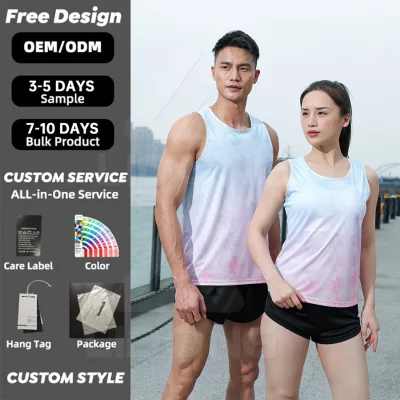 Lightweight Quick Drying Running Jersey Track and Field Vest