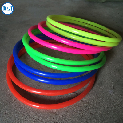 Artistic Gymnastics Hula Hoop PP Plastic Round Tube Basic Children Kids Fitness Hula Children Hula Ring Hoop for Fun