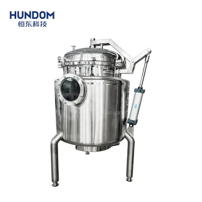 Stainless Steel Steam Heating Pressure Cooking Kettle Commercial Jacket Pressure Cooker With Pneumatic Device