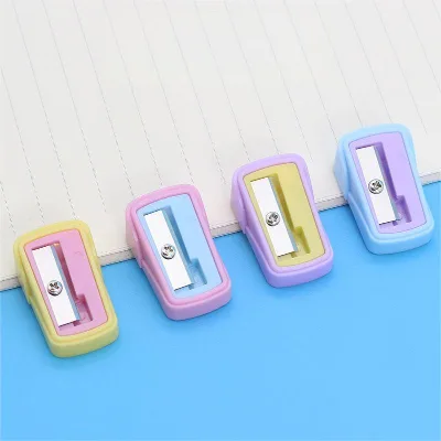 Double Hole Pencil Sharpener Pencil Sharpener Student Back to School Prizes Cheap Wholesale