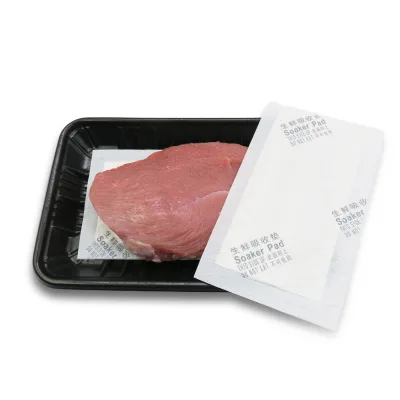 Safe Material Water Meat Absorbing Pads Meat Pad Oil Soaker Pad for Storage of Fruits Aquatic Products and Meat