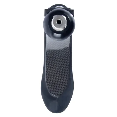 Customizable 100% Real Carbon Fiber Carbon Fiber Black High Ankle Prosthetic Implant Artificial Limbs Glossy Surface 3K Wave