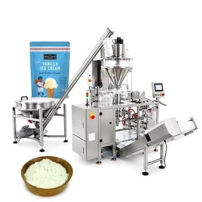 Stand-up Pouches, Zipper Pouches, Flat Pouches, Powdered Milk, Protein Powder, Seasoning Powder Doypack Packing Machine