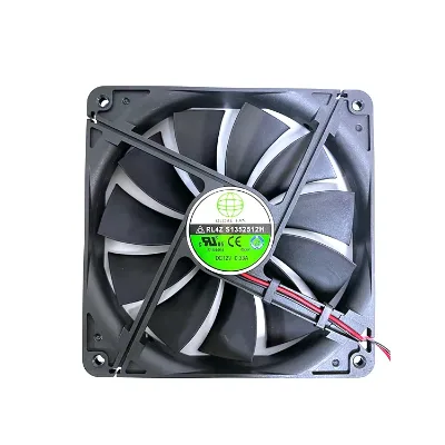 Max 12V 135X135X25Mm Industrial Cooling Fan Dc Flow Fan 12V Axial Fan Ensures Safe Running Of Chemical Plant Instruments