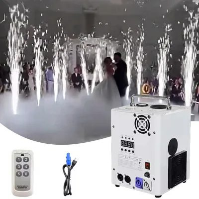 Wholesale Special Effect Equipment 600W 750W Cold Spark Machine, with Flight Case, for Wedding Party DJ Stage.