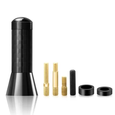 Universal Carbon Fiber Automotive Antenna 3.5cm