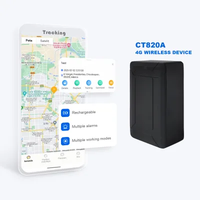 2G Mini GPS Tracker Waterproof Design for Real-Time Tracking Fleet Fuel Management-PC View Wi-Fi Positioning Quantity Discount