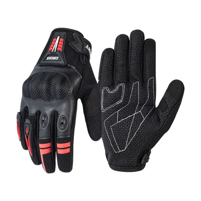 Riding Gloves Witb Buffer Durable Motorcycle Gloves Full Finger Cycling Moto Cycling Summer Outdoor Riding Gloves