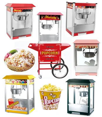 Factory Wholesale Electric/Gas Popcorn Machine Have Many Type for Commercial