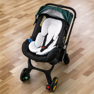 Custom Colors Ergonomic Cotton Infant Car Safety Seat Cushion Foldable for Newborns & Toddlers