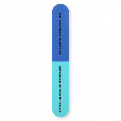 Private Label Colorful Double Sided Coarse Medium Grit Smooth Natural Nails Nail File 4 Way Nail File 4 Way Nail Buffer