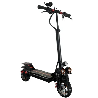 New Electric Scooter X11 Inch Folding Off-road Vehicle Dual Drive Large Motor Electric Scooter Adult Outdoor 2-wheel Scooter