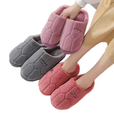 Autumn Winter Spring Fur Slides Men Women Warm Cushioning for Non-Slip Indoor Home Plush with Soft Lightweight Furry