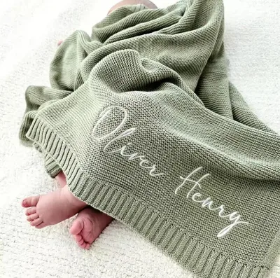 Wholesale Handmade Crochet Baby Blanket Frill Heirloom Swaddle Holding Blankets Cotton Ruffle Knitted Baby Blanket