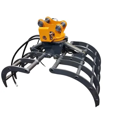 Hot Sale New Excavator Hydraulic Rotator Grapple Construction Farm Industries Core Motor Engine Pump Cotton Harvesting