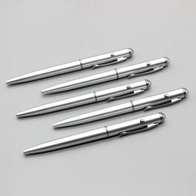 Multifunctional Led Lamp Ballpoint Pen, Twist Invisible Light Pen, Ultraviolet Invisible Ink Banknote Inspection Light Pen